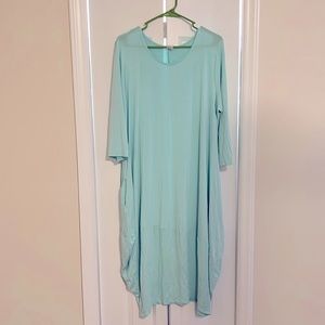Pastel by Vivienne Aqua Cocoon Dress